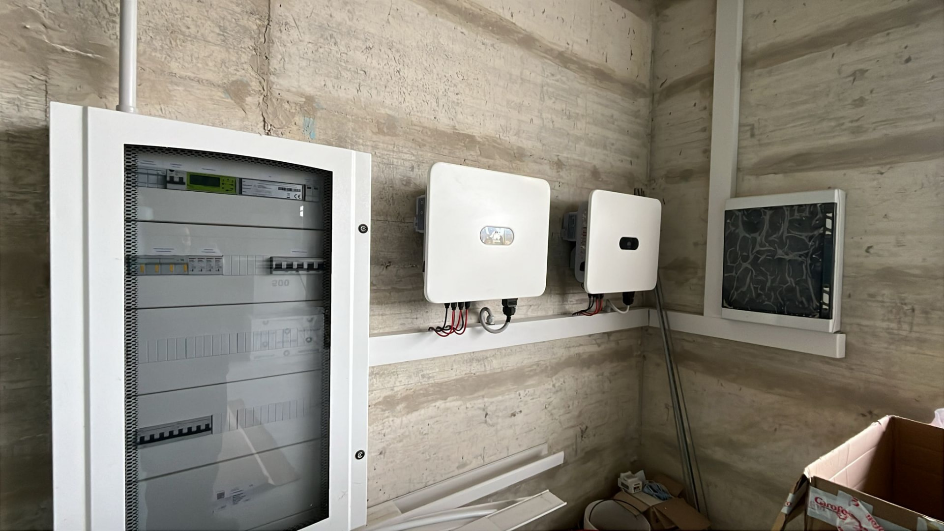 Quadro elettrico e inverter
