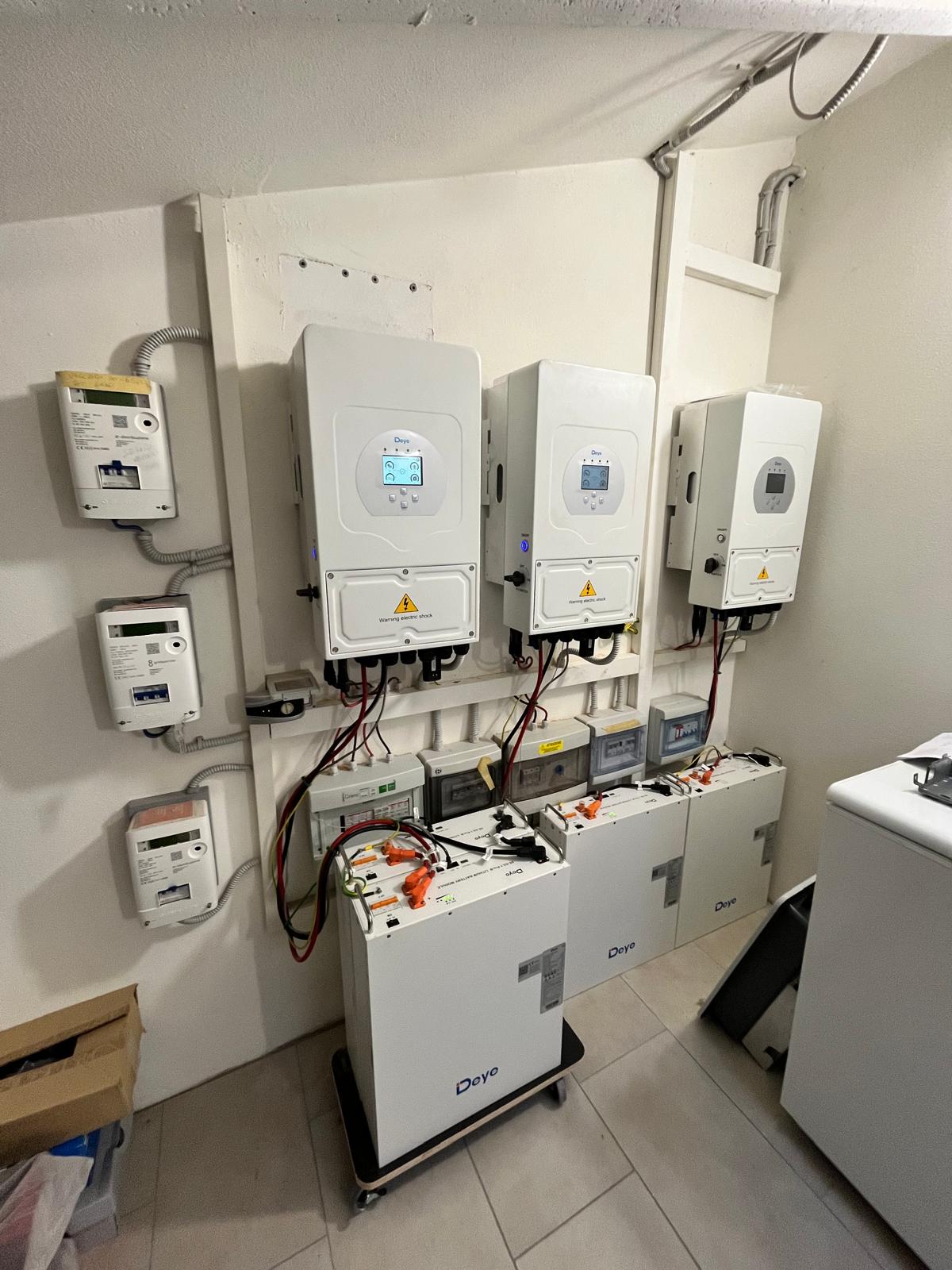Inverter e accumulo Deye