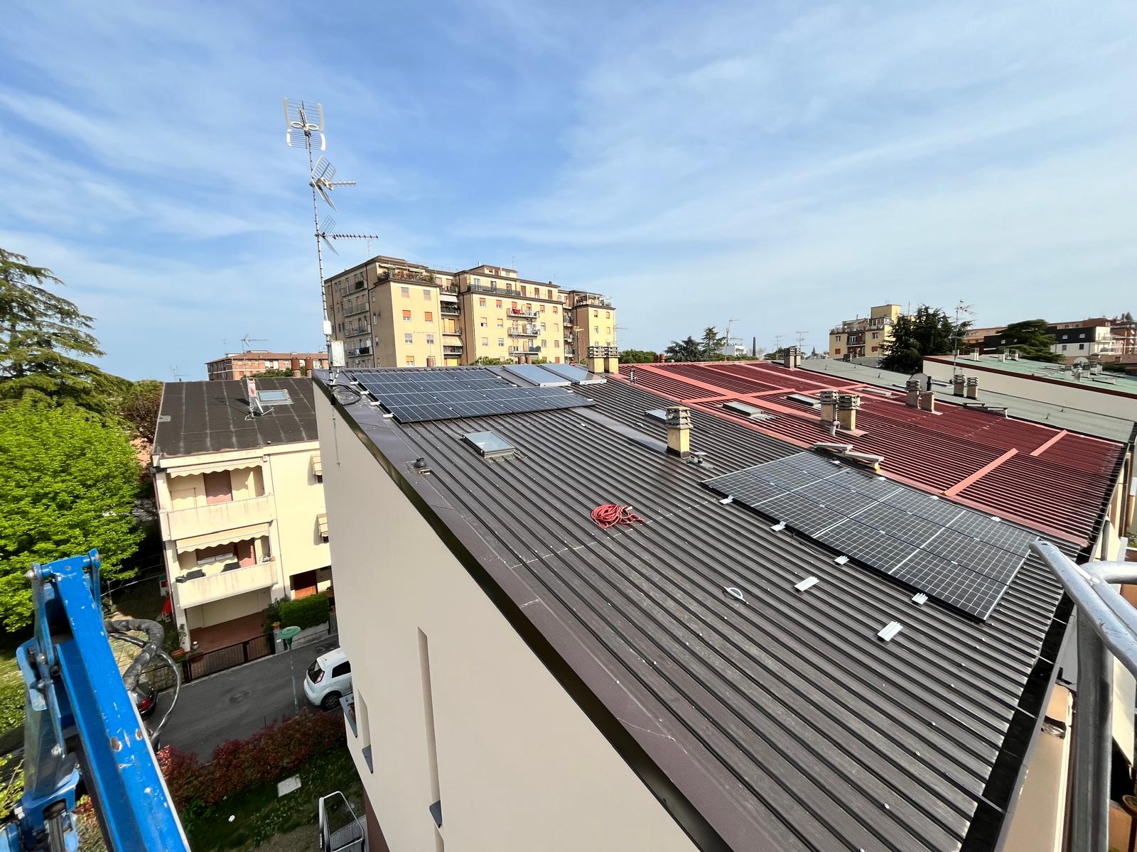 Impianto condominiale in quota